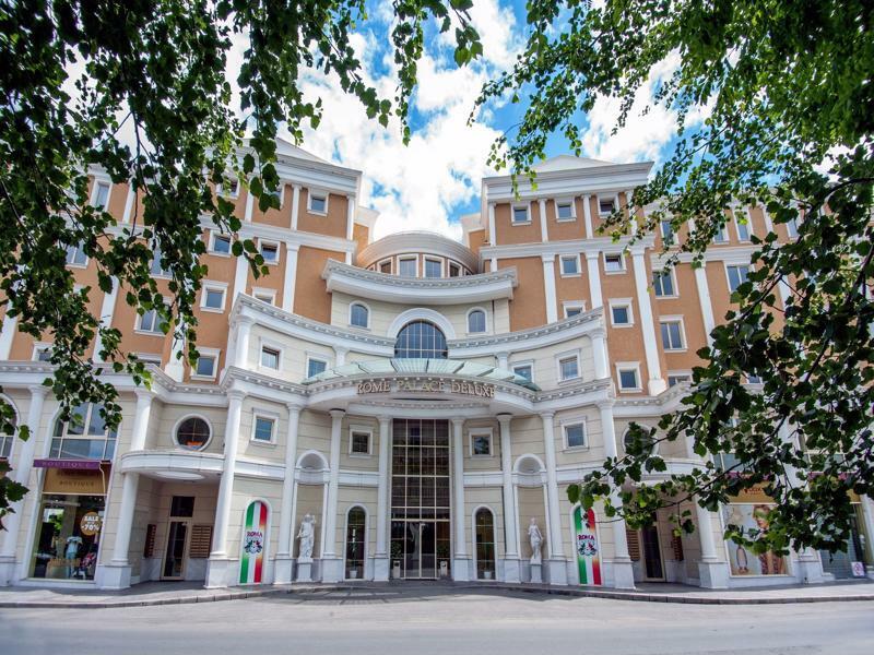 Rome Palace Deluxe - All Inclusive Sunny Beach Exterior foto